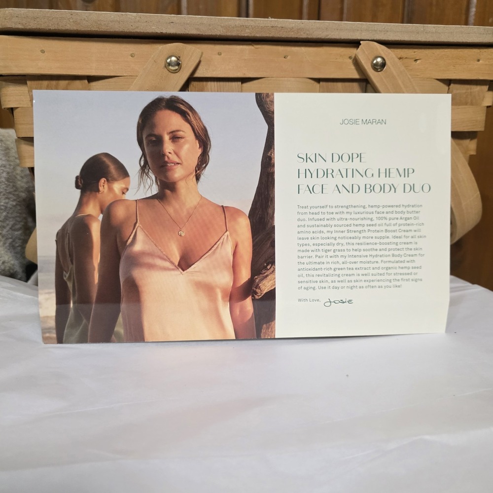 Josie Maran Skin Dope Hemp Face & Body Duo California Citrus Boost & Body Cream - Picture 6 of 8